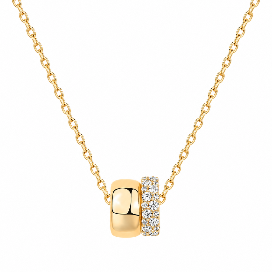 14K Gold Aurelia Duo Necklace