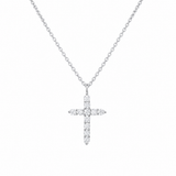 14K Gold Grace Cross Pendant