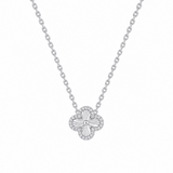 14K Gold Trèfle Necklace