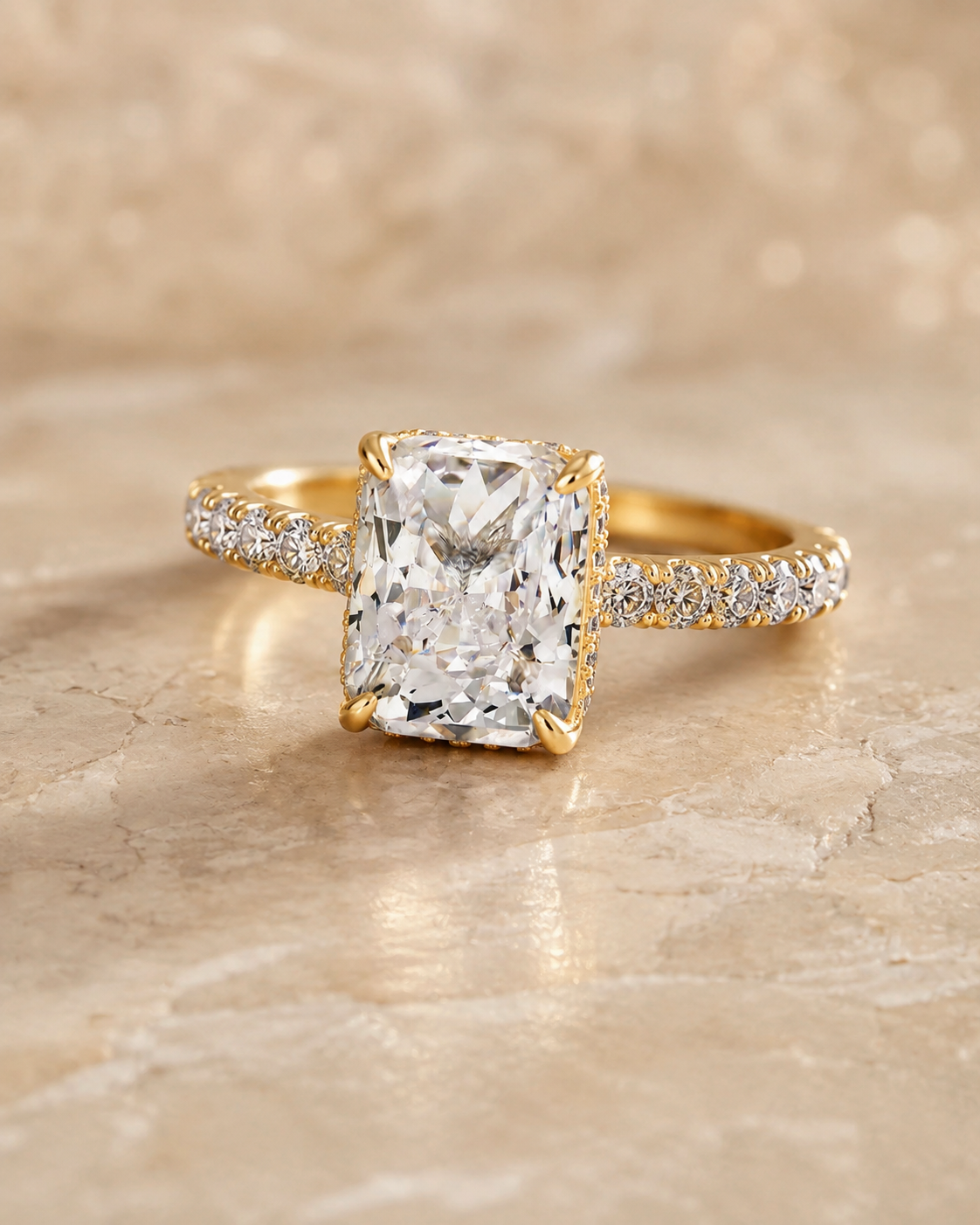 14K Gold Eterna Promise Ring