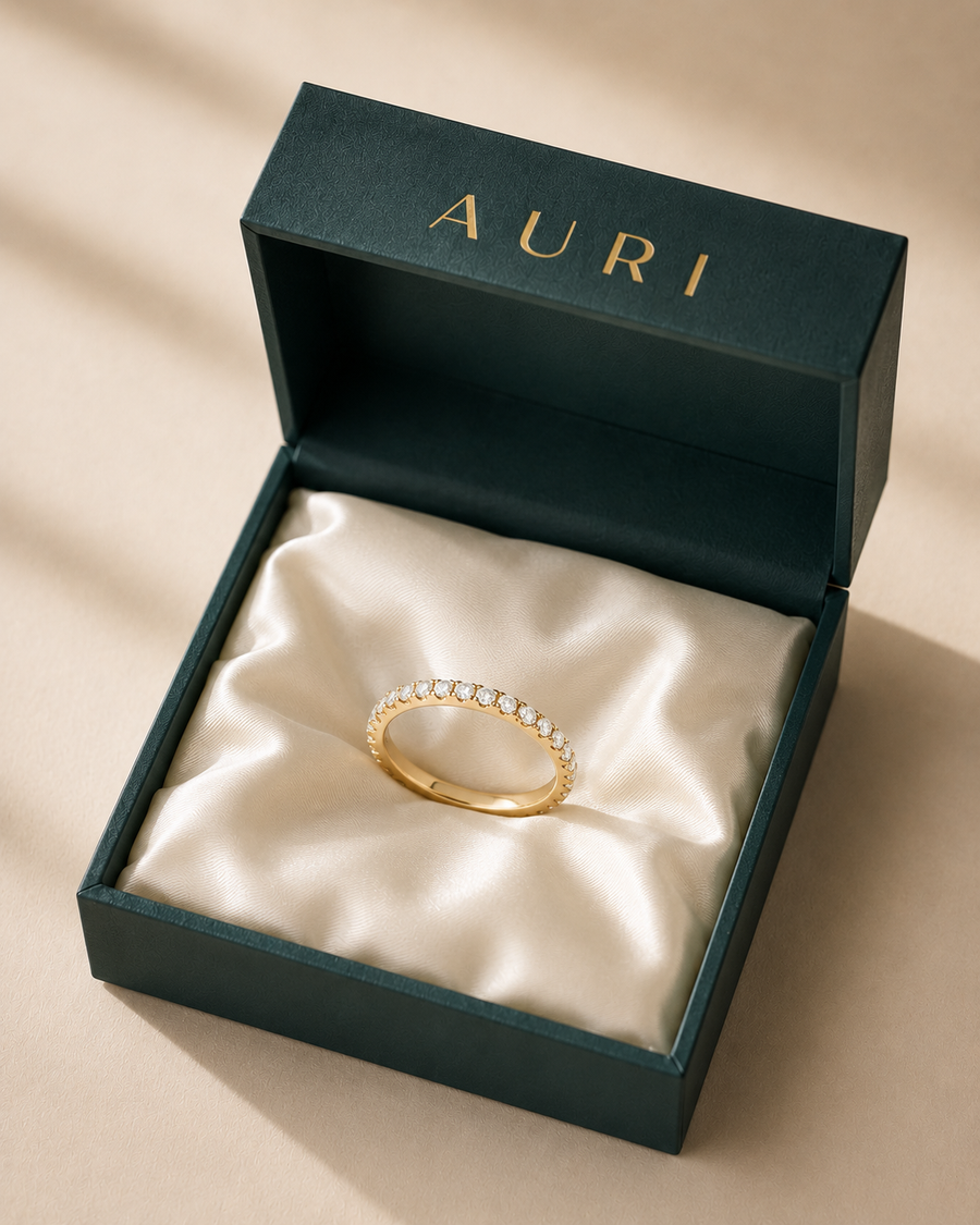 14K Gold Aeon Eternity Ring