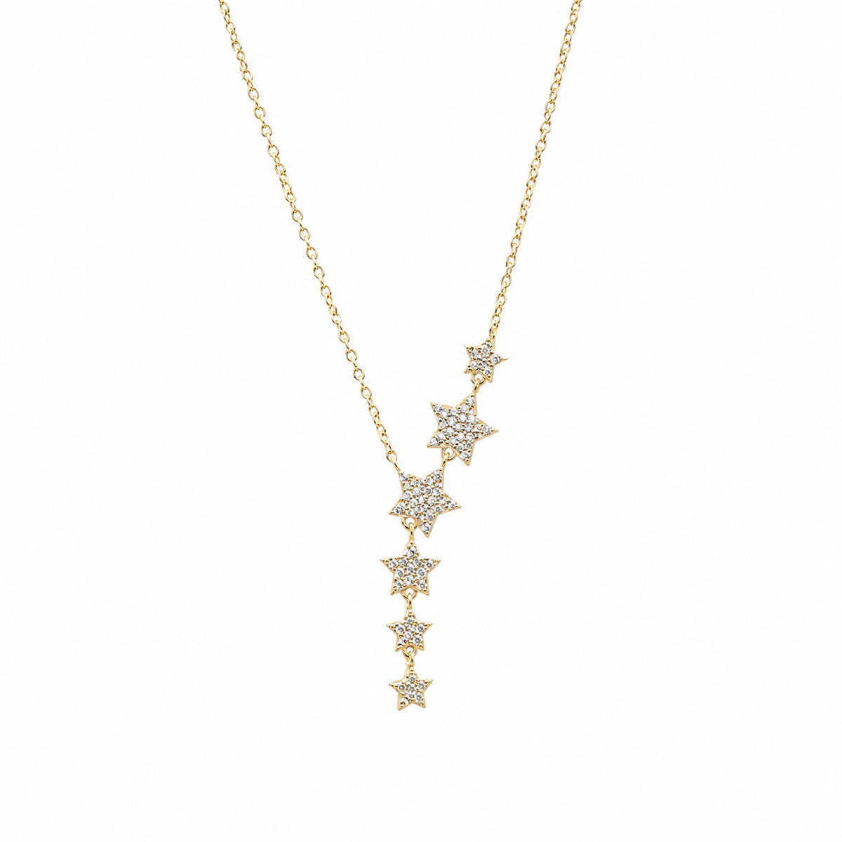14K Gold Celeste Lariat