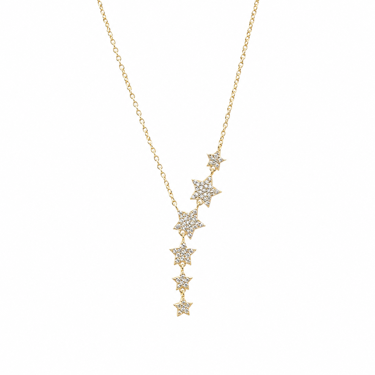 14K Gold Celeste Lariat