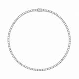 14K Gold Lumi Tennis Necklace
