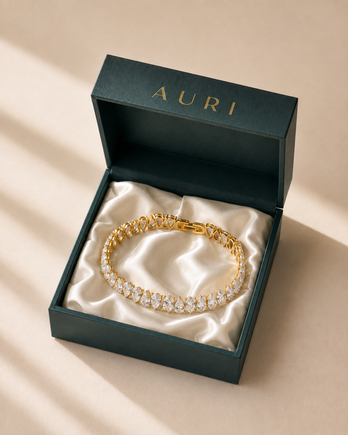 14K Gold Lumi Tennis Bracelet