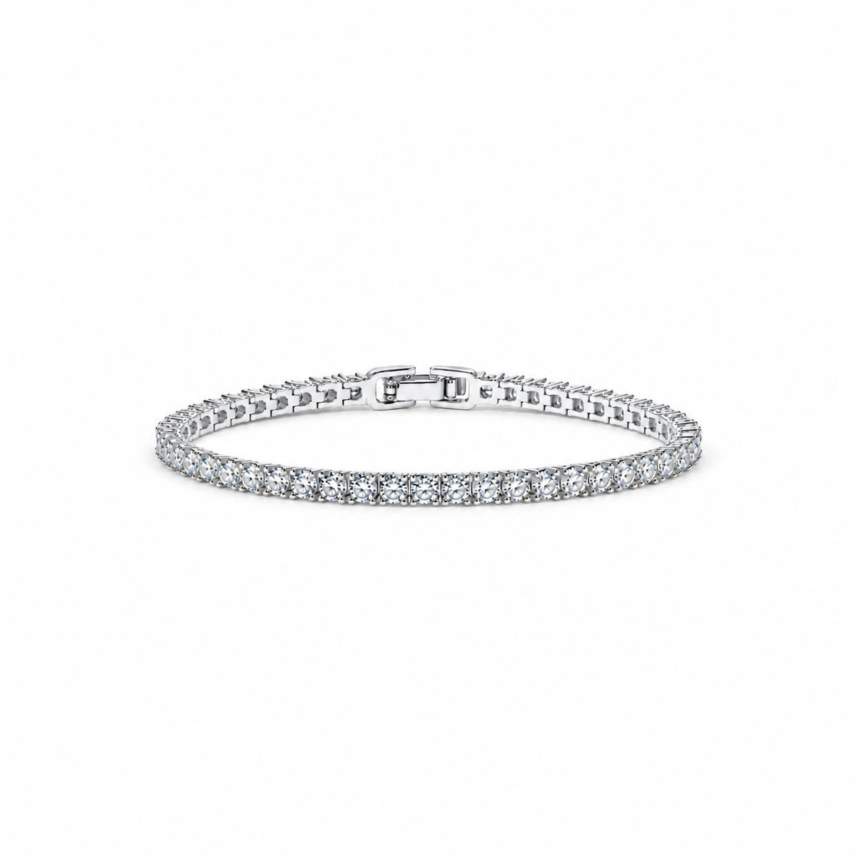 14K Gold Aurora Tennis Bracelet