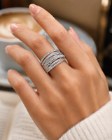 14K Gold Aurora Wave Ring