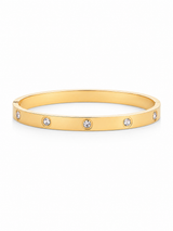 14K Gold Bangle Bracelet