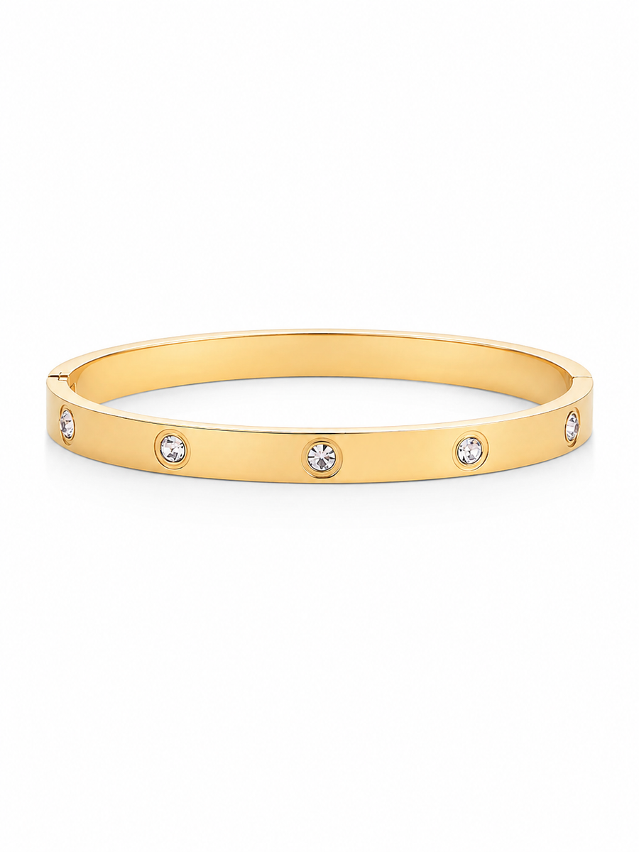 14K Gold Bangle Bracelet
