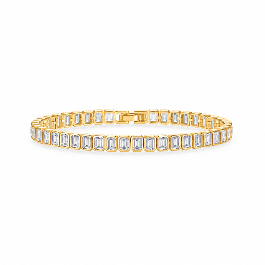 14K Gold Monaco Tennis Bracelet