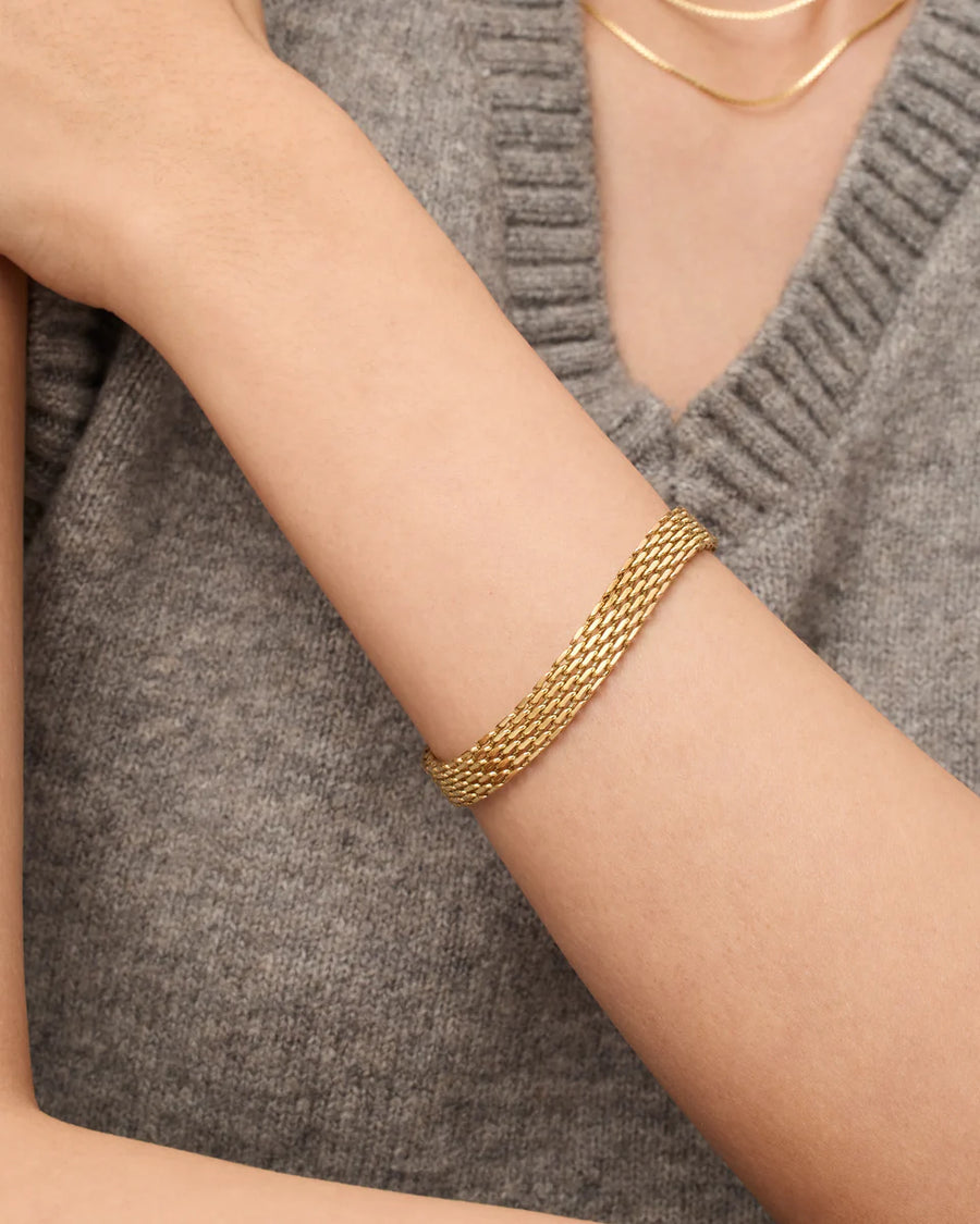 The Woven Chain Bracelet