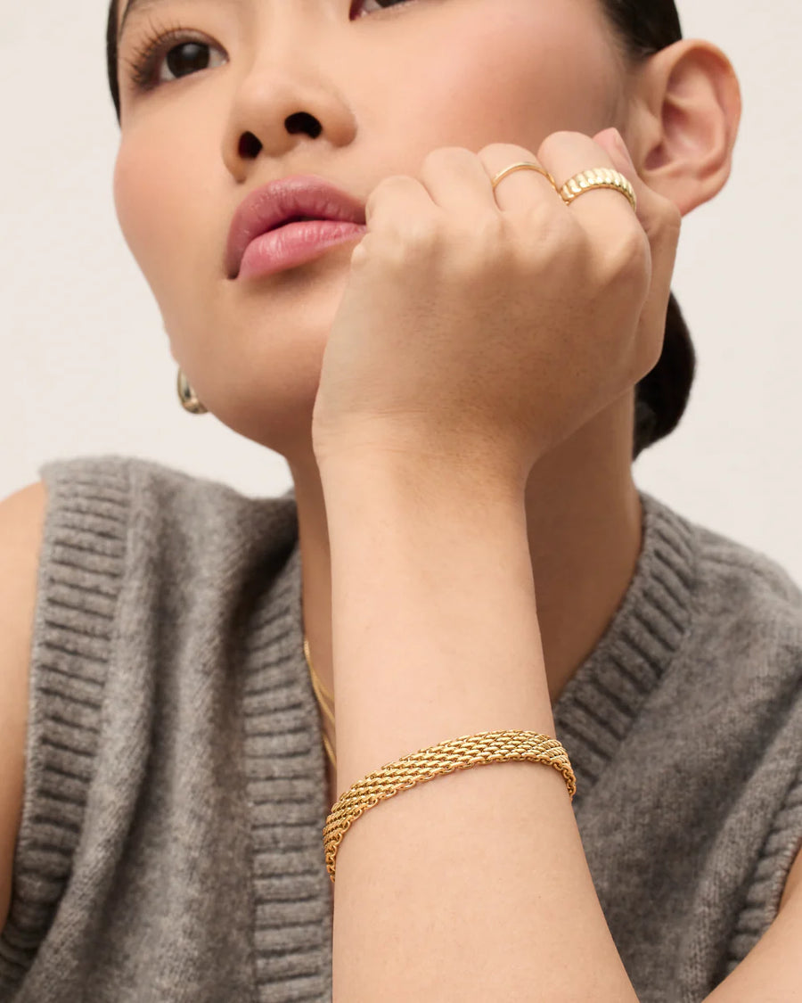 The Woven Chain Bracelet