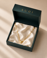 14K Gold Amora Heart Necklace