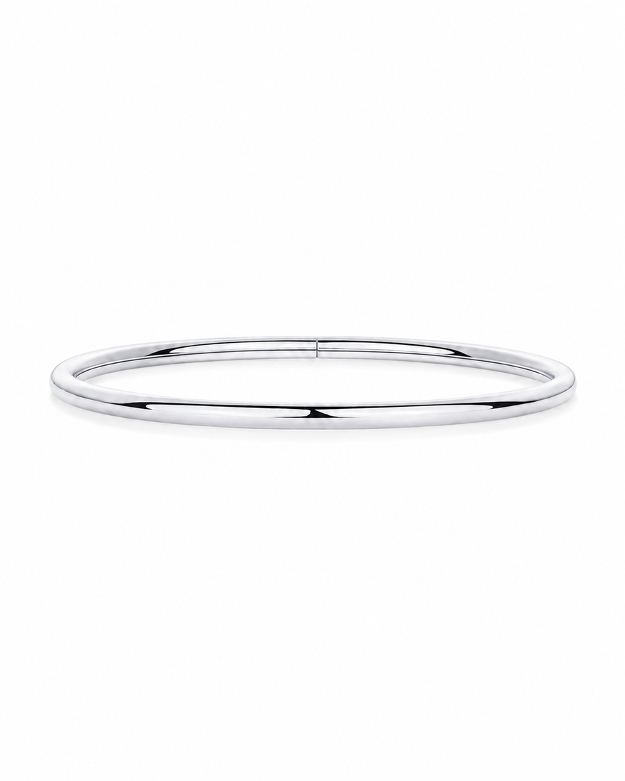 14K Gold Stacking Bangle Bracelet