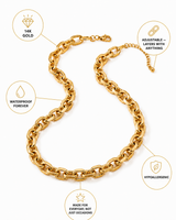 14K Gold Amalfi Link