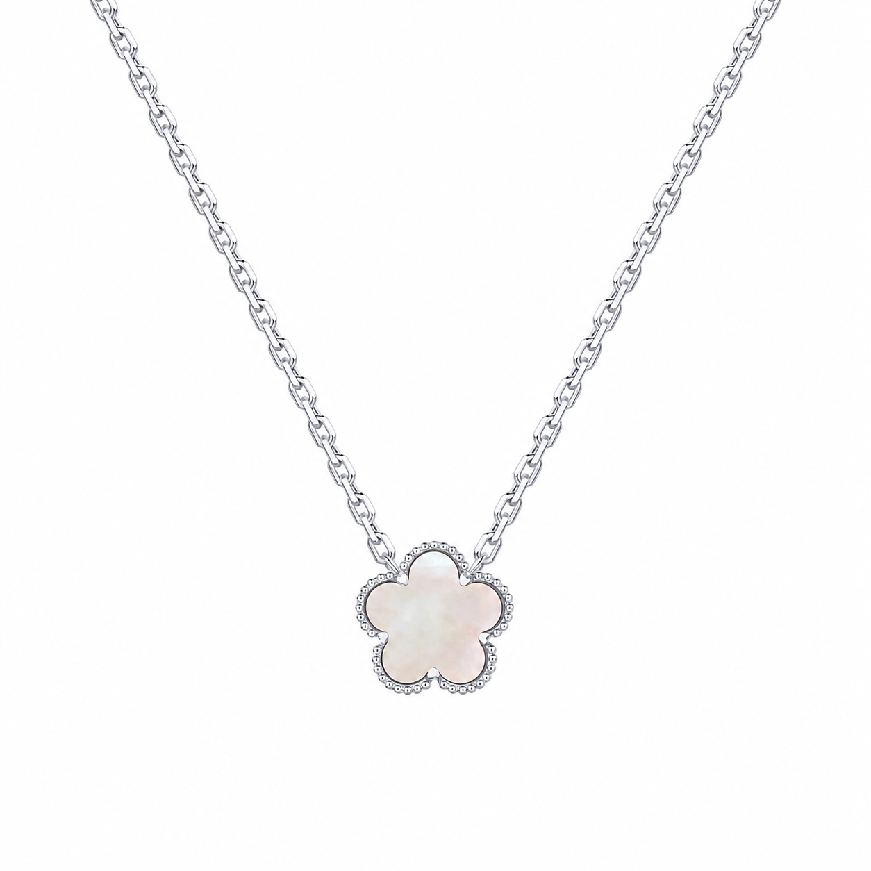 14K Gold Fortuna Clover Necklace