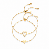 14K Gold Amore Duo Bracelet