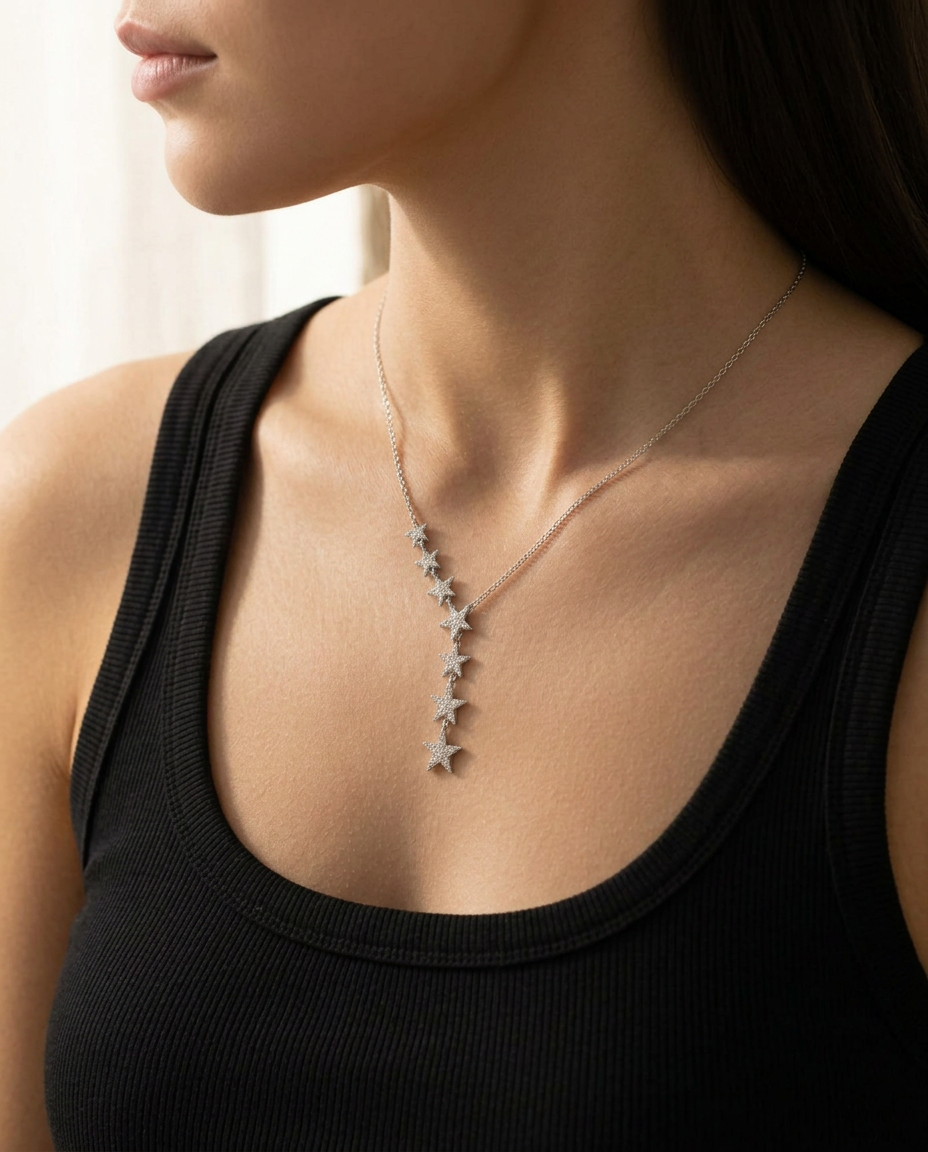 14K Gold Celeste Lariat